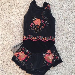 Figure skating dress